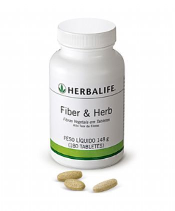 Fibras vegetais em tabletes Fiber & Herb
